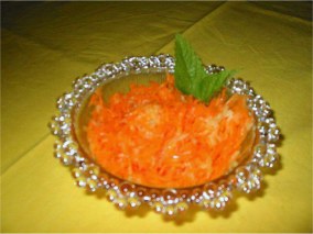 Abbildung vom Rezept »Apfel-Karotten-Salat«