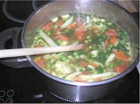 Abbildung vom Rezept »Gemüsesuppe«