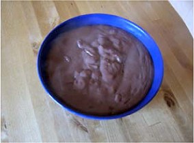 Abbildung vom Rezept »Schokoladepudding - Mikrowellenzubereitung«