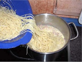 Abbildung vom Rezept »Spaghetti Carbonara«